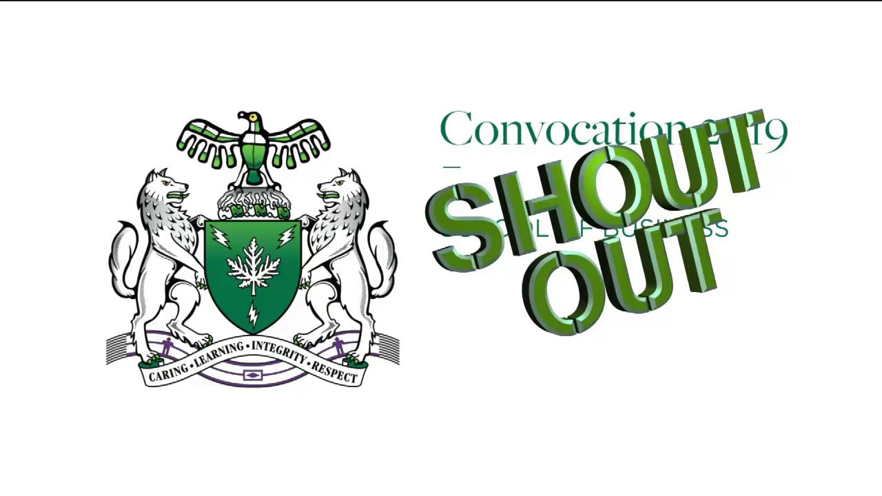 Algonquin College Convocation School of Business